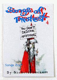 Songs of Protest (no.4) You Don't Deserve Anything - 1